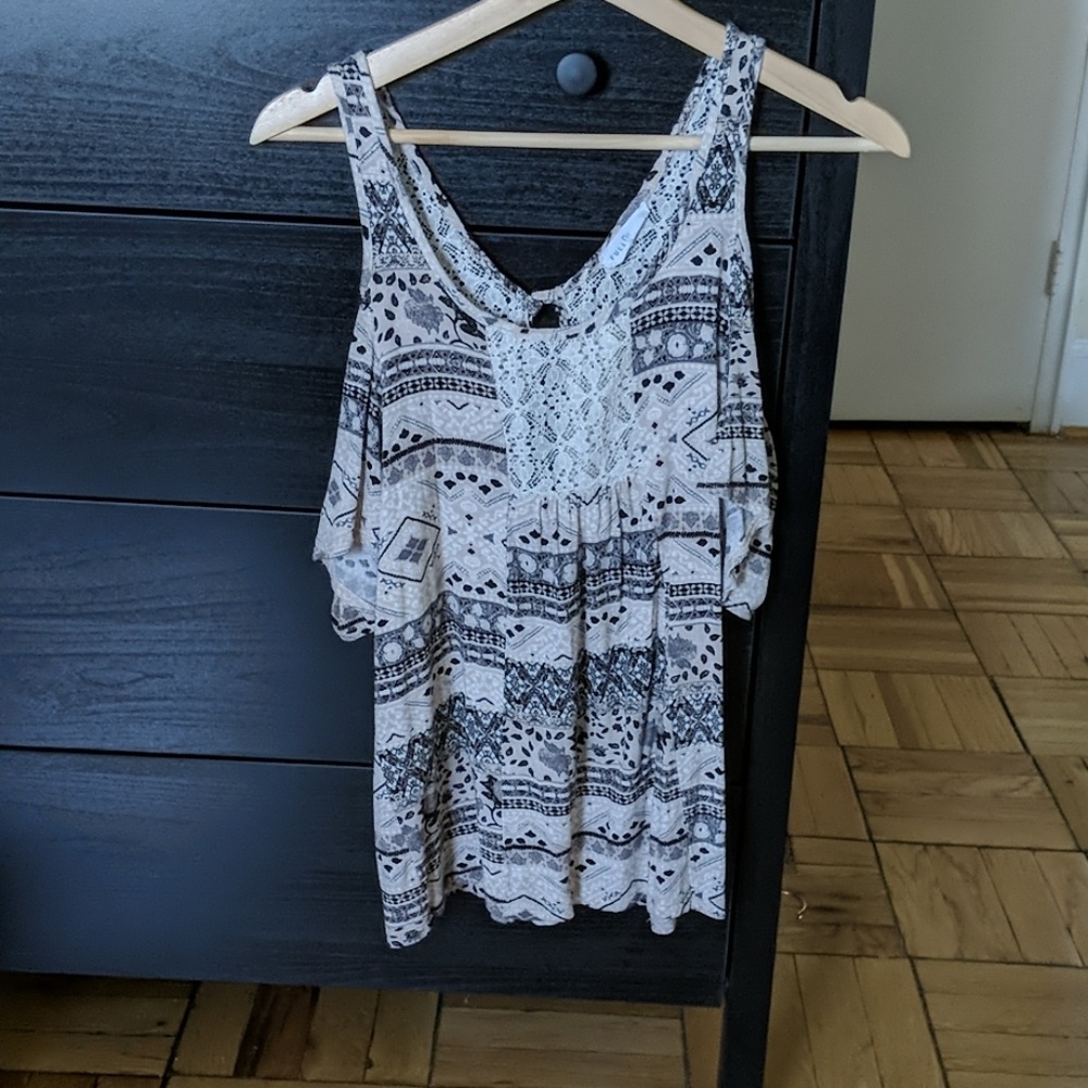 Off the shoulder shirt